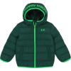 image:imageUnder Armour babyboys Pronto Puffer Jacket Midweight Zip Up Closure Repels WaterJACKETGreenwood
