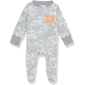 image:imageUnder Armour Baby Boys Coverall Footie Zipup Closure Logo amp Printed DesignsHalo Gray Tie Dye