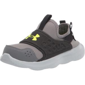 image:imageUnder Armour Baby Boys Runplay Running ShoeConcrete 100Highvis Yellow