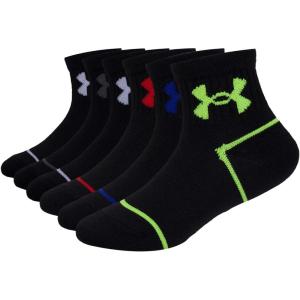 image:imageUnder Armour Girls Quarter SocksBlack Multi