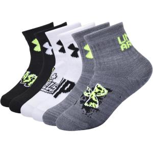 image:imageUnder Armour Girls Quarter SocksCastlerock