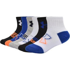 image:imageUnder Armour Girls Quarter SocksThrowback White