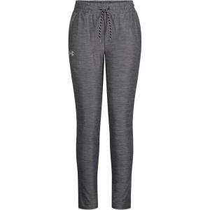 image:imageUnder Armour Girls Yoga Pant Durable Stretch and Elastic WaistbandPitch Gray Twist