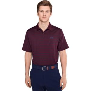 image:imageUnder Armour Mens Matchplay Printed Golf PoloDark MaroonMidnight NavyMidnight Navy
