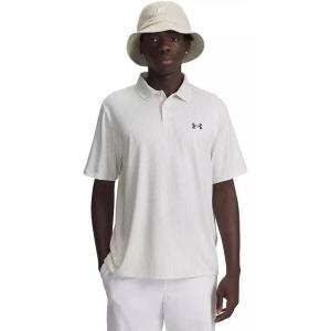 image:imageUnder Armour Mens Matchplay Printed Golf PoloSummit WhiteWhitePitch Grey