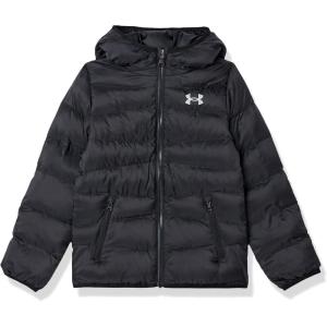 image:imageUnder Armour Puffer Jacket for Girls and Boys Warm and Durable Youth OuterwearBlack  Core