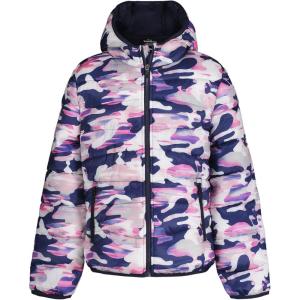 image:imageUnder Armour Puffer Jacket for Girls and Boys Warm and Durable Youth OuterwearMidnight Navy Camo Print
