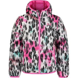 image:imageUnder Armour Puffer Jacket for Girls and Boys Warm and Durable Youth OuterwearPink Print Rebel