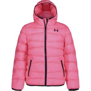 image:imageUnder Armour Puffer Jacket for Girls and Boys Warm and Durable Youth OuterwearPink Punk  Core