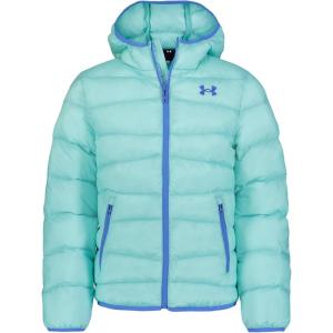 image:imageUnder Armour Puffer Jacket for Girls and Boys Warm and Durable Youth OuterwearTurq Neo
