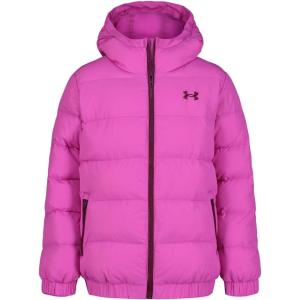image:imageUnder Armour Puffer Jacket for Girls and Boys Warm and Durable Youth OuterwearVivid Magenta
