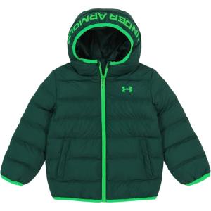 image:imageUnder Armour babyboys Pronto Puffer Jacket Midweight Zip Up Closure Repels WaterJACKETGreenwood