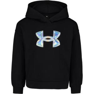 image:imageUnder Armour boys Pullover Hoodie Sweatshirt Soft amp Comfortable Fleece Outdoor CollectionBlack  Pearl Logo