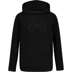 image:imageUnder Armour boys Pullover Hoodie Sweatshirt Soft amp Comfortable Fleece Outdoor CollectionBlack Micro