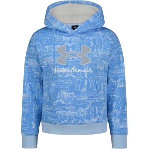 image:imageUnder Armour boys Pullover Hoodie Sweatshirt Soft amp Comfortable Fleece Outdoor CollectionBlue Print Logo