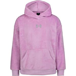 image:imageUnder Armour boys Pullover Hoodie Sweatshirt Soft amp Comfortable Fleece Outdoor CollectionDawn Pink
