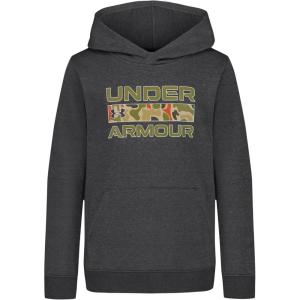 image:imageUnder Armour boys Pullover Hoodie Sweatshirt Soft amp Comfortable Fleece Outdoor CollectionGray Frogskin