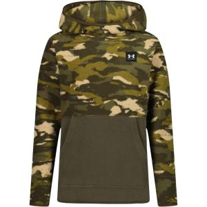 image:imageUnder Armour boys Pullover Hoodie Sweatshirt Soft amp Comfortable Fleece Outdoor CollectionGreen Pb