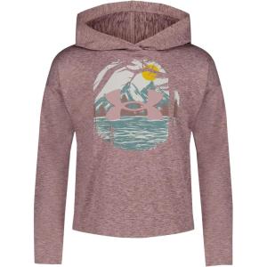 image:imageUnder Armour boys Pullover Hoodie Sweatshirt Soft amp Comfortable Fleece Outdoor CollectionMaroon Mist