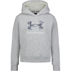 image:imageUnder Armour boys Pullover Hoodie Sweatshirt Soft amp Comfortable Fleece Outdoor CollectionMod Gray Logo