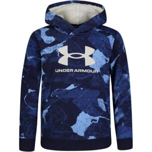 image:imageUnder Armour boys Pullover Hoodie Sweatshirt Soft amp Comfortable Fleece Outdoor CollectionNavy Shades