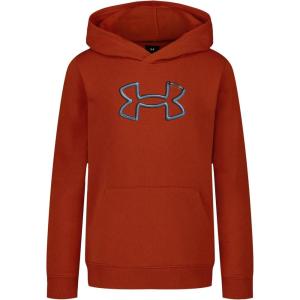 image:imageUnder Armour boys Pullover Hoodie Sweatshirt Soft amp Comfortable Fleece Outdoor CollectionOrange Carabiner