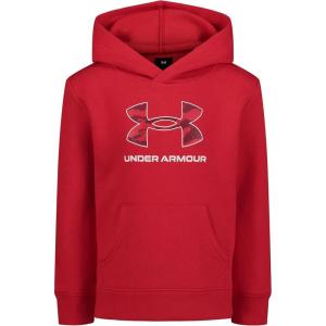 image:imageUnder Armour boys Pullover Hoodie Sweatshirt Soft amp Comfortable Fleece Outdoor CollectionRival Red Print