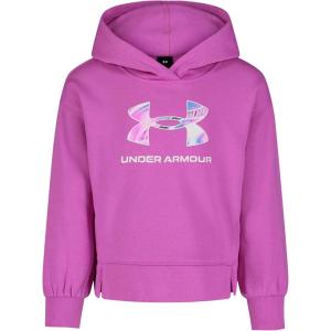 image:imageUnder Armour boys Pullover Hoodie Sweatshirt Soft amp Comfortable Fleece Outdoor CollectionVivid Magenta