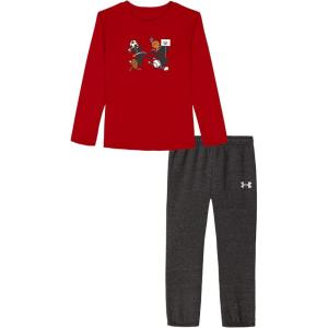 image:imageUnder Armour boys Short Sleeve Tee and Jogger SetRed Multi Sport