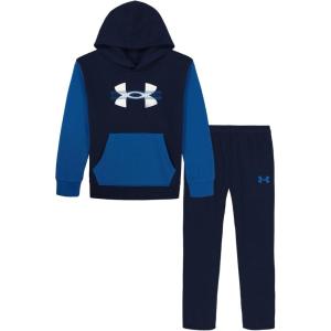 image:imageUnder Armour boys Short Sleeve Tee and Jogger SetWashed Navy Rival