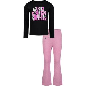 image:imageUnder Armour girls Hoodie Set Bottoms amp Hoodie Lightweight amp Relaxed FitYoga Black
