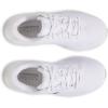 image:imageUnder Armour Womens Charged Pursuit 4 SneakerWhite White Metallic Silver