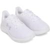 image:imageUnder Armour Womens Charged Pursuit 4 SneakerWhite White Metallic Silver