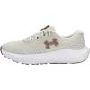 image:imageUnder Armour Womens Charged Surge 4 Running ShoeOff White Pink