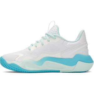 image:imageUnder Armour Womens Ace Low 2 Volleyball Shoes100 WhiteRefresh MintBlue Blur