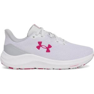 image:imageUnder Armour Womens Charged Pursuit 4 Sneaker023 Distant GrayMod GrayShaded Fuchsia