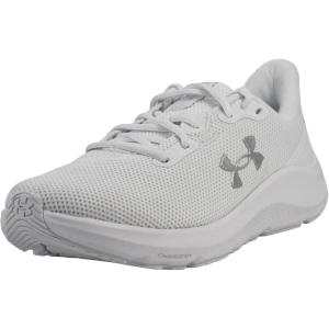 image:imageUnder Armour Womens Charged Pursuit 4 SneakerWhiteWhiteMetallic Silver