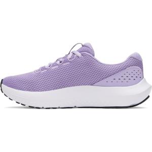 image:imageUnder Armour Womens Charged Surge 4 Running Shoe538 TransparentBlackBlack