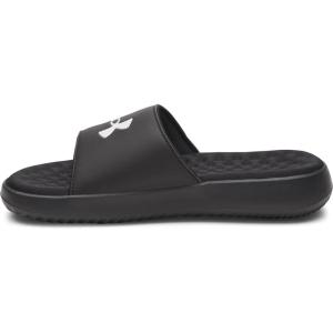 image:imageUnder Armour Womens Ignite Pro 8 Fixed Band Slides001 BlackBlackWhite