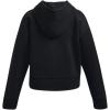 image:imageUnder Armour Girls Rival Fleece Crop Hoodie001 Black  White
