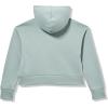 image:imageUnder Armour Girls Rival Fleece Crop Hoodie348 Silica Green   White
