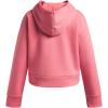 image:imageUnder Armour Girls Rival Fleece Crop Hoodie600 Bittersweet Pink   White