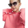 image:imageUnder Armour Girls Rival Fleece Crop Hoodie600 Bittersweet Pink   White
