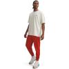 image:imageUnder Armour Mens Rival Fleece JoggersSurplus OrangeWhite