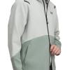image:imageUnder Armour Mens Unstoppable Fleece Full Zip377 Hydro Green  Silica Green  Black