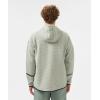 image:imageUnder Armour Mens Unstoppable Fleece Grid Full Zip Hoodie377 Hydro Green   Black