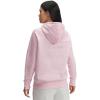 image:imageUnder Armour Womens Rival Fleece Big Logo Hoodie647 Prime Pink   White