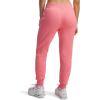 image:imageUnder Armour Womens Rival Fleece Joggers601 Bittersweet Pink   White