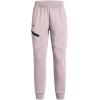 image:imageUnder Armour Womens Unstoppable Fleece Joggers015 Tetra Gray   Black