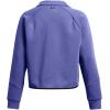 image:imageUnder Armour Womens Unstoppable Fleece Rugby Long Sleeve Crop Top561 Starlight   Black